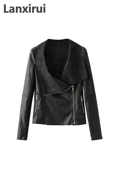 womens slim biker motorcycle pu soft leather zipper jacket coat plus size 5xl, Black
womens slim biker motorcycle pu soft leather zipper jacket coat plus size 5xl, Black