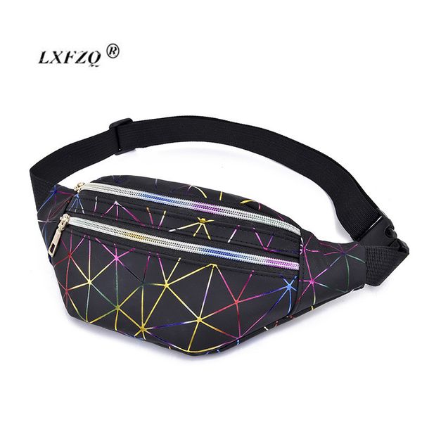 women pink holographic waist bags new fanny pack female belt bag black geometric waist packs laser chest phone pouch banana bag
women pink holographic waist bags new fanny pack female belt bag black geometric waist packs laser chest phone pouch banana bag