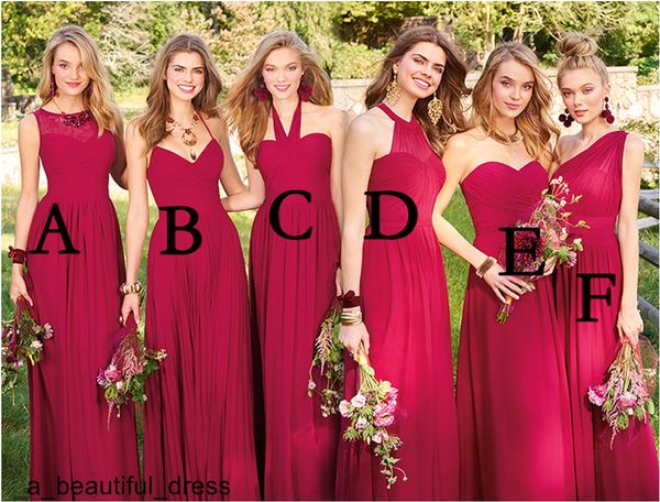 bridesmaid dress events sweet red bridesmaid dresses a-line for wedding sleeveless mismached party wedding guest dress long bridesmaid, White;pink
bridesmaid dress events sweet red bridesmaid dresses a-line for wedding sleeveless mismached party wedding guest dress long bridesmaid, White;pink