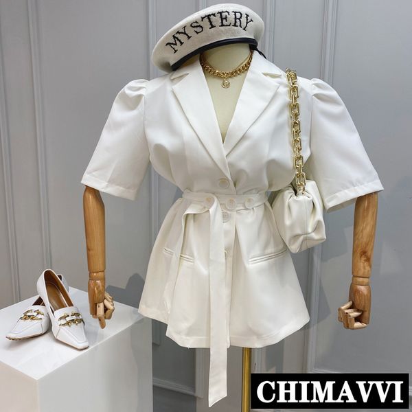 streetwear puff sleeve blazer women 2020 summer new solid color loose belt waist suit coat lady elegant suit jackets, White;black
streetwear puff sleeve blazer women 2020 summer new solid color loose belt waist suit coat lady elegant suit jackets, White;black