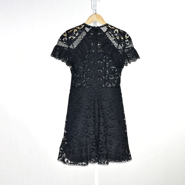 2019 spring summer floral print short sleeves round collar lace mini dresses women dress fashion a0821, Black;gray
2019 spring summer floral print short sleeves round collar lace mini dresses women dress fashion a0821, Black;gray