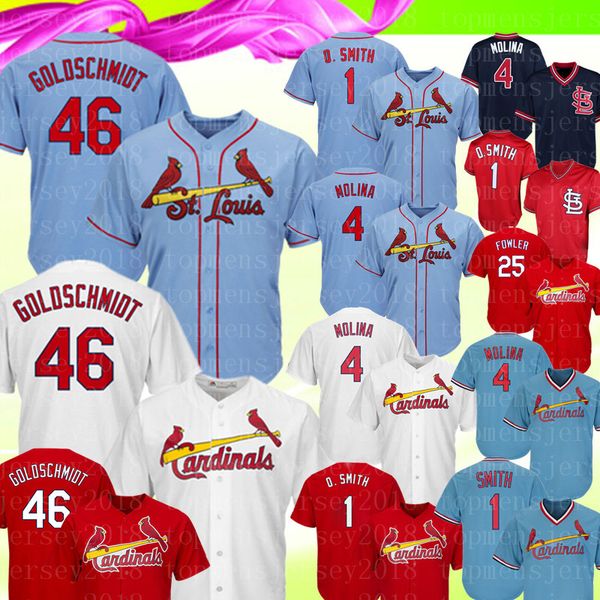 Cardinals Paul Goldschmidt Jersey St. Louis Yadier Molina Ozzie Smith Dexter Fowler stitched Logos Baseball Jerseys9889
Cardinals Paul Goldschmidt Jersey St. Louis Yadier Molina Ozzie Smith Dexter Fowler stitched Logos Baseball Jerseys9889