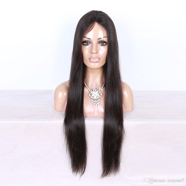 24inch 250% density remy 360 lace frontal wig pre plucked with baby hair brazilian straight lace front human hair wigs, Black
24inch 250% density remy 360 lace frontal wig pre plucked with baby hair brazilian straight lace front human hair wigs, Black