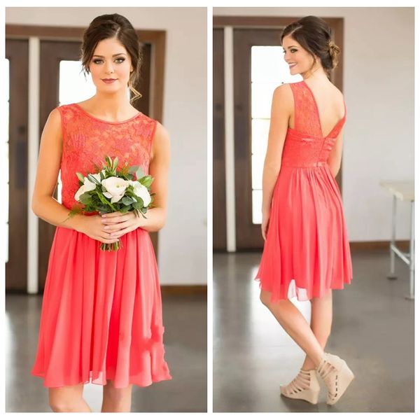 scoop sleeveless short chiffon bridesmaids dresses 2019 custom vestidos de bridesmaids party gowns spring formal honor of maid cheap, White;pink
scoop sleeveless short chiffon bridesmaids dresses 2019 custom vestidos de bridesmaids party gowns spring formal honor of maid cheap, White;pink
