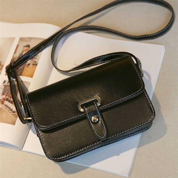 pu leather shoulder bag women small square bag fashion shoulder diagonal package female crossbody