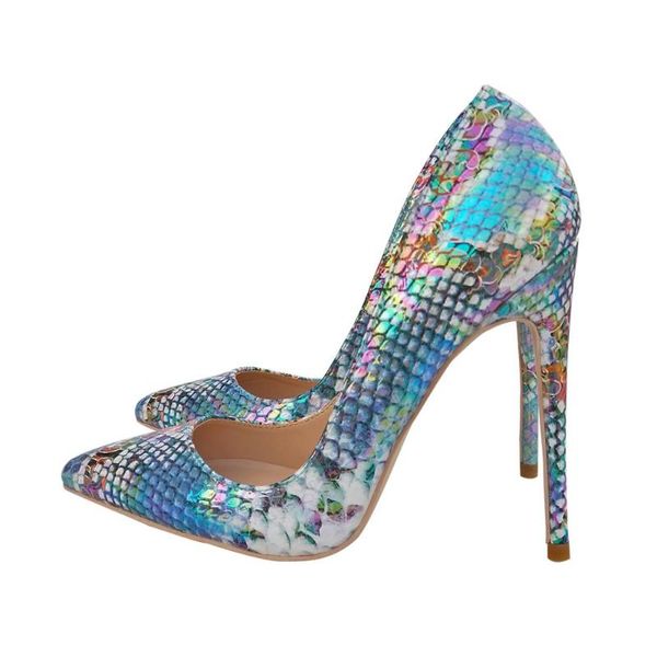 keshangjia fashion women high heel pattern snake print high heel design lady dress showes, Black 
keshangjia fashion women high heel pattern snake print high heel design lady dress showes, Black