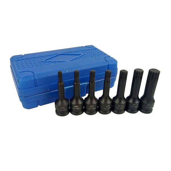 3/8" square drive impact torx star bits socket 7 piece set cr-mo screwdriver bit socket wrench tools t type m type h
3/8" square drive impact torx star bits socket 7 piece set cr-mo screwdriver bit socket wrench tools t type m type h