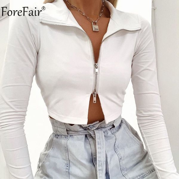 forefair zipper autumn winter cropped jacket coat women casual v neck black white streetwear top, Black;brown
forefair zipper autumn winter cropped jacket coat women casual v neck black white streetwear top, Black;brown