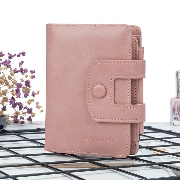 new ladies short wallet female zipper wallet korean version of the large capacity three-fold coin purse card package, Red;black
new ladies short wallet female zipper wallet korean version of the large capacity three-fold coin purse card package, Red;black