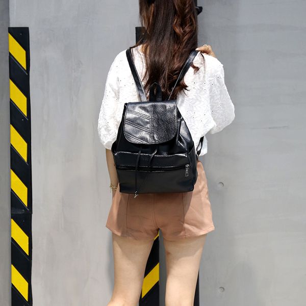 women soft leather backpack drawstring backpack school bags for teenage girls handle backpacks fashion travel rugzak #38
women soft leather backpack drawstring backpack school bags for teenage girls handle backpacks fashion travel rugzak #38
