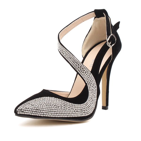 2020 new fashion wild nightclub super high heels catwalk fashion rhinestone high heels single shoes ing, Black
2020 new fashion wild nightclub super high heels catwalk fashion rhinestone high heels single shoes ing, Black