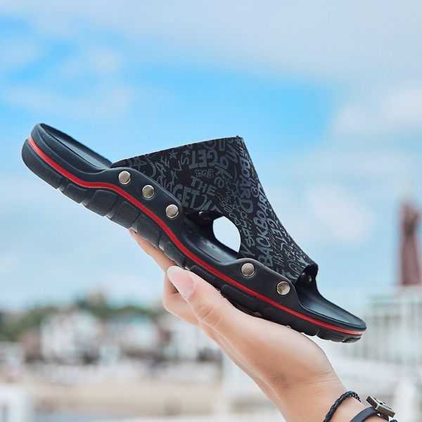 men slippers summer shoes for man beach slippers outside men casual shoes microfiber printing 4 colors big size 38-47, Black
men slippers summer shoes for man beach slippers outside men casual shoes microfiber printing 4 colors big size 38-47, Black