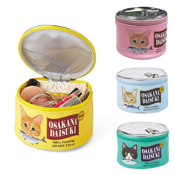 cats can makeup cosmetic case storage bag zipper toiletry poucorganizer
cats can makeup cosmetic case storage bag zipper toiletry poucorganizer