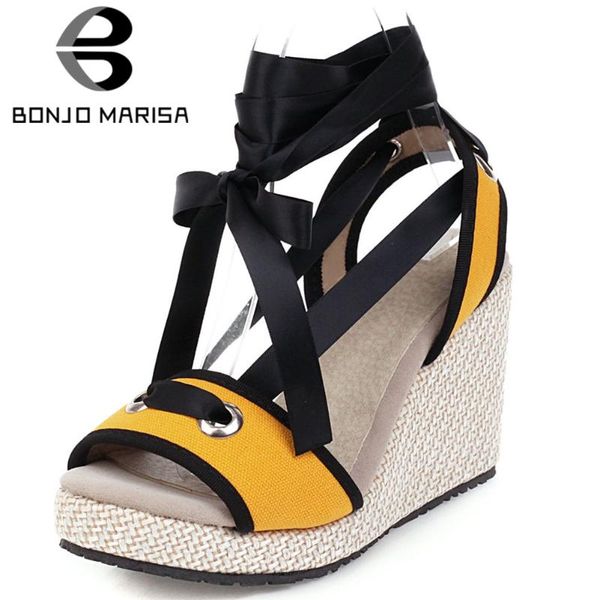bonjomarisa fashion lady summer sandals butterfly knot mixed color high wedges sandals women casual holiday shoes woman, Black
bonjomarisa fashion lady summer sandals butterfly knot mixed color high wedges sandals women casual holiday shoes woman, Black