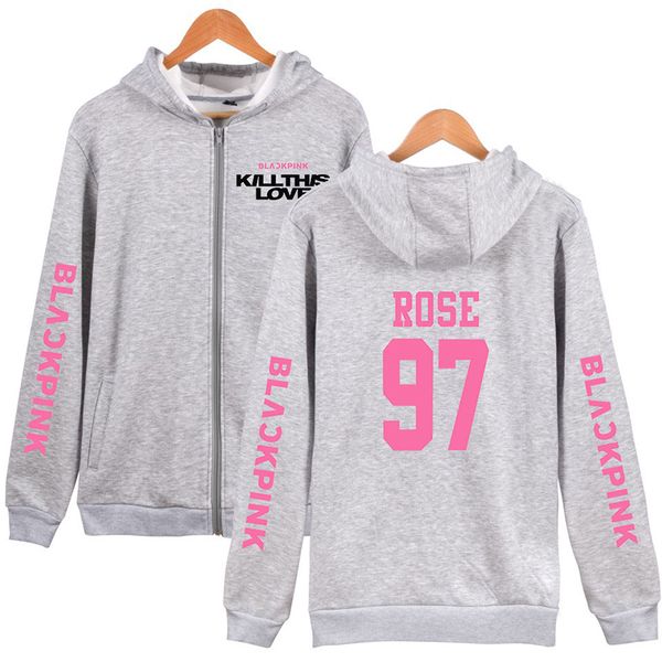 blackpink kill this love fashion men women zipper hoodies jackets tracksuit casual long sleeve zip up hooded sweatshirt 4xl, Black
blackpink kill this love fashion men women zipper hoodies jackets tracksuit casual long sleeve zip up hooded sweatshirt 4xl, Black