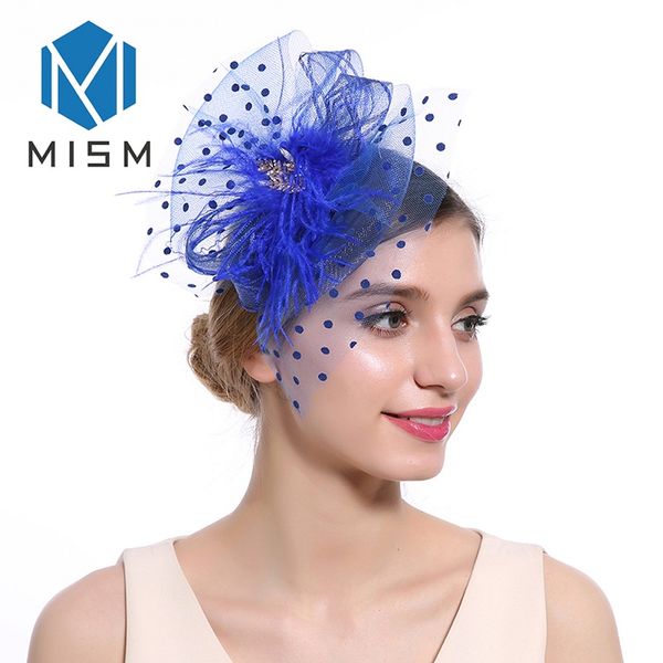 m mism ladies mesh veil feather for womens hair accessories fascinator hair band headdress cocktail hairclips party headpiece 
m mism ladies mesh veil feather for womens hair accessories fascinator hair band headdress cocktail hairclips party headpiece