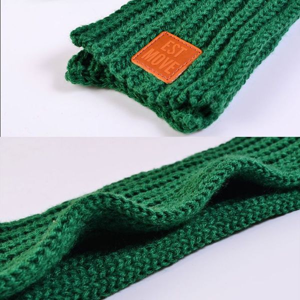 children boys girls knitted scarf acrylic fiber solid color thickened winter neck warmer shawl rubber letters patch scarves lx9e, Red;brown
children boys girls knitted scarf acrylic fiber solid color thickened winter neck warmer shawl rubber letters patch scarves lx9e, Red;brown