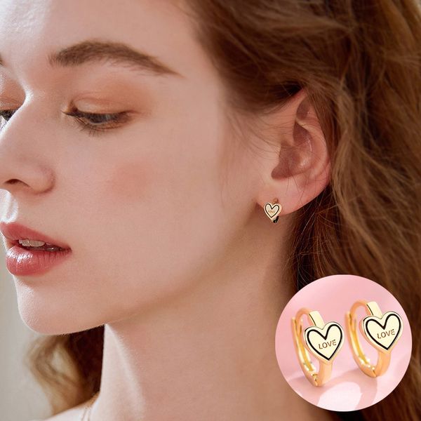 stud earrings for women classic cute romantic love letters earing gift for girls gold-color fashion jewelry kbe404, Golden;silver
stud earrings for women classic cute romantic love letters earing gift for girls gold-color fashion jewelry kbe404, Golden;silver