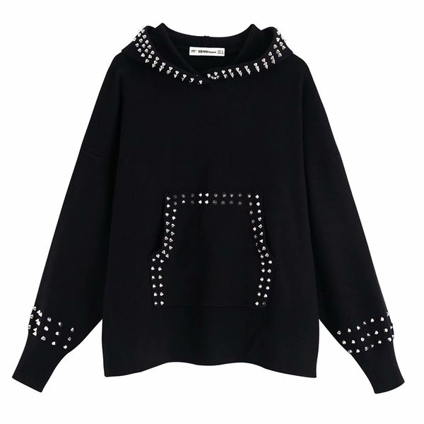 rr hooded sweatshirts women fashion solid knitted sweatshirt women elegant long sleeve sweatshirts female ladies jo, Black
rr hooded sweatshirts women fashion solid knitted sweatshirt women elegant long sleeve sweatshirts female ladies jo, Black