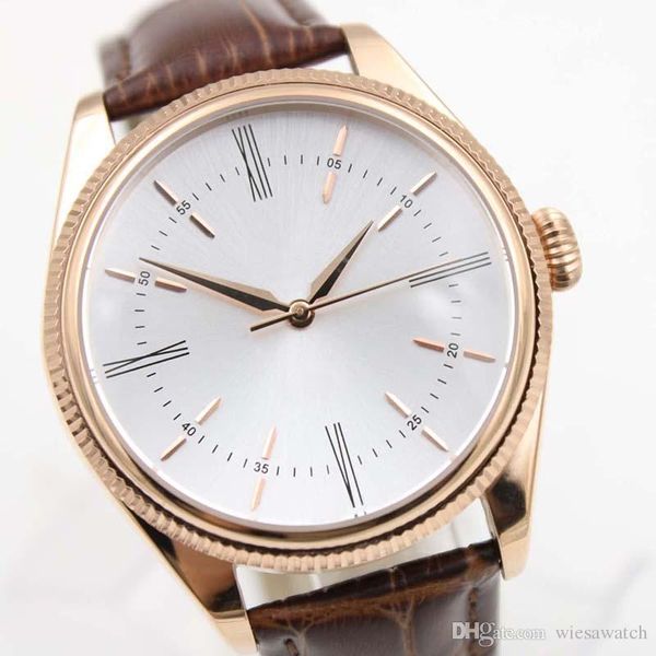 elegant and gorgeous mens watches mechanical sapphire watch outdoor man wristwatches with white dial and brown leather band, Slivery;brown
elegant and gorgeous mens watches mechanical sapphire watch outdoor man wristwatches with white dial and brown leather band, Slivery;brown