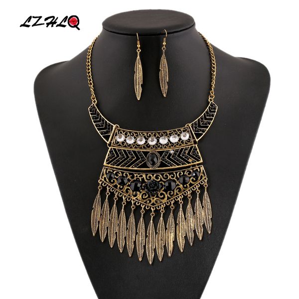 2019 fashion bohemian maxi choker necklace leaves tassel collier femme necklace vintage statement for women, Silver
2019 fashion bohemian maxi choker necklace leaves tassel collier femme necklace vintage statement for women, Silver