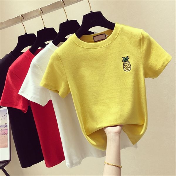 6183# slimming slim short-sleeved female t- jacket shirt 2020 summer white short jacket base shirt fashion
6183# slimming slim short-sleeved female t- jacket shirt 2020 summer white short jacket base shirt fashion