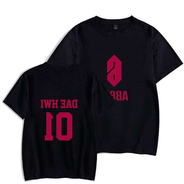team event men's ab6ix group close trend printing short sleeve shirt male women's wear t shirts, Black
team event men's ab6ix group close trend printing short sleeve shirt male women's wear t shirts, Black