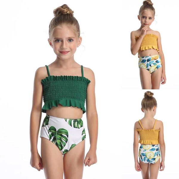 малыша девушки дети бикини из двух частей листа печати купальник matching купальник холтер бинты пляжная одежда, White
малыша девушки дети бикини из двух частей листа печати купальник matching купальник холтер бинты пляжная одежда, White