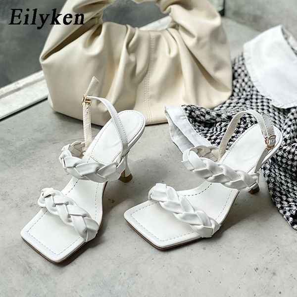 eilyken square head weave gladiator sandals women elegant high heels 2020 summer fashion back strap buckle stiletto shoes, Black
eilyken square head weave gladiator sandals women elegant high heels 2020 summer fashion back strap buckle stiletto shoes, Black