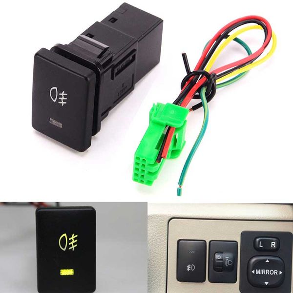 car 12v push button switch w/ led background indicator lights for fog lights, drl, led light bar for toyota
car 12v push button switch w/ led background indicator lights for fog lights, drl, led light bar for toyota
