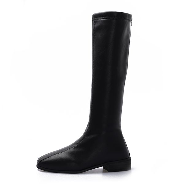 women pu leather black knee high boots low heel waterproof long boots women 2020 fashion winter keep warm slim shoes
women pu leather black knee high boots low heel waterproof long boots women 2020 fashion winter keep warm slim shoes