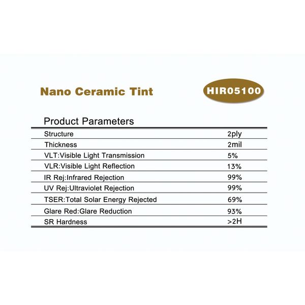 1mx5m 2mil nano ceramic solar tint window film heat control auto foil 5%vlt privacy protection for vehicle car side rear wind
1mx5m 2mil nano ceramic solar tint window film heat control auto foil 5%vlt privacy protection for vehicle car side rear wind