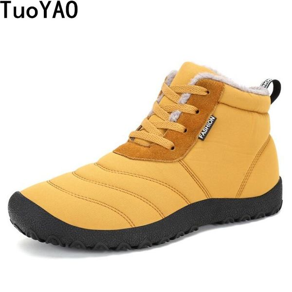 men ankle boots waterproof rain boots keep warm winter outdoor men snow fashion winter shoes masculina bota, Black
men ankle boots waterproof rain boots keep warm winter outdoor men snow fashion winter shoes masculina bota, Black