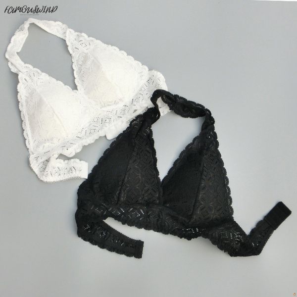 bralette bra lace bras halfter female women backless wireunderwear crop lingerie brassiere good quality, Red;black
bralette bra lace bras halfter female women backless wireunderwear crop lingerie brassiere good quality, Red;black