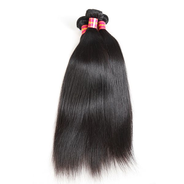 straight hair bundles brazilian human hair weaving natural color ali queen hair products weave bundles, Black
straight hair bundles brazilian human hair weaving natural color ali queen hair products weave bundles, Black