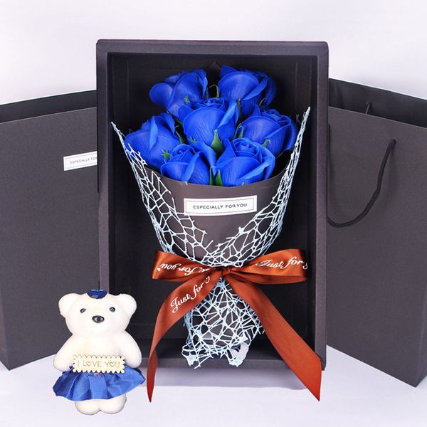 2019 new style 7pcs beautiful artificial rose soap flower bouquet with bear for valentine's day gift,the valentine's day flower sh
2019 new style 7pcs beautiful artificial rose soap flower bouquet with bear for valentine's day gift,the valentine's day flower sh