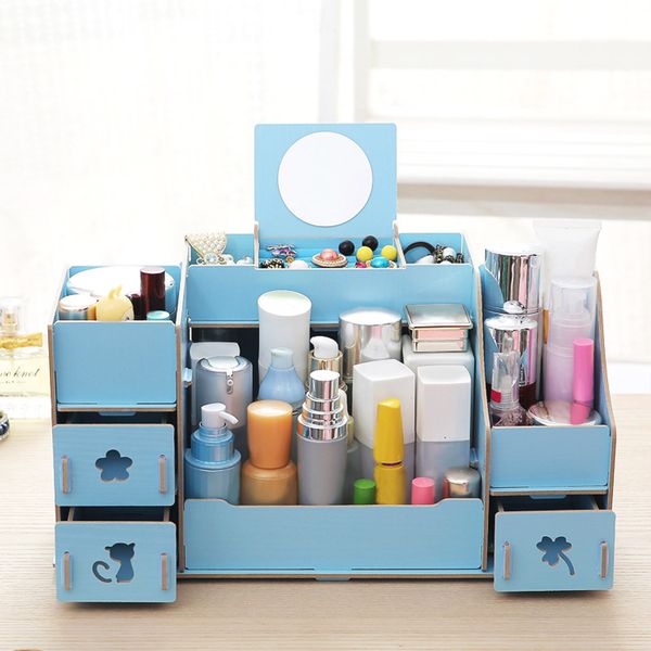 assembled the drawer type storage box organizer for cosmetic makeup organizer box jewelry necklace nail polish earring holder #g
assembled the drawer type storage box organizer for cosmetic makeup organizer box jewelry necklace nail polish earring holder #g