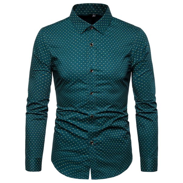 2019 new autumn fashion brand men clothes slim fit men long sleeve shirt polka dot casual shirt social plus size -5xl, White;black
2019 new autumn fashion brand men clothes slim fit men long sleeve shirt polka dot casual shirt social plus size -5xl, White;black