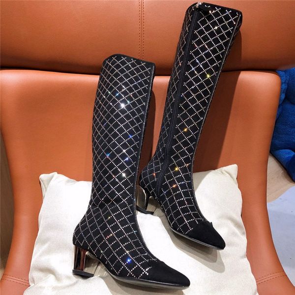 роскошные женские туфли мода роскошный дизайнер женская обувь коренастый каблуки сапоги известные rhinestons сапоги женщина зимние сапоги же, Black
роскошные женские туфли мода роскошный дизайнер женская обувь коренастый каблуки сапоги известные rhinestons сапоги женщина зимние сапоги же, Black