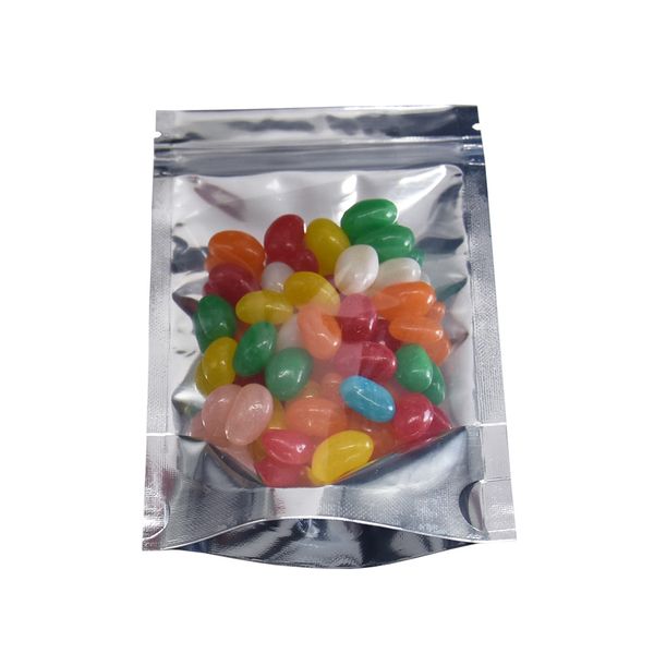 100шт / lot 9 * 14см clear передняя алюминиевая фольга zip замок stand up чехол многократно закрывающаяся майларовый фольга полиэтиленовый п
100шт / lot 9 * 14см clear передняя алюминиевая фольга zip замок stand up чехол многократно закрывающаяся майларовый фольга полиэтиленовый п