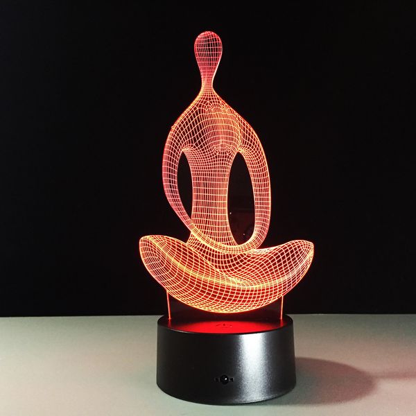 drop shipping amazing yoga medication 7 colors changing 3d led night light magical acrylic panel 3d optical illusion visual
drop shipping amazing yoga medication 7 colors changing 3d led night light magical acrylic panel 3d optical illusion visual