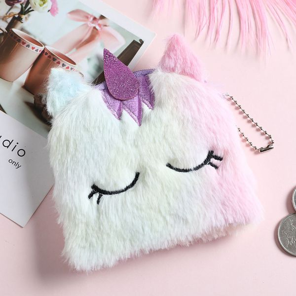plush cartoon plush unicorn coin purse cute animal wallet girl clutch embroidered bag key earphone organizer pouch kids gift, White
plush cartoon plush unicorn coin purse cute animal wallet girl clutch embroidered bag key earphone organizer pouch kids gift, White
