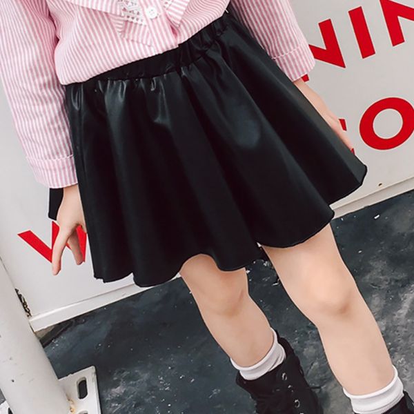 girls black skirts fashion elastic waist baby girl pu leather skirt autumn kids short skirt children clothing
girls black skirts fashion elastic waist baby girl pu leather skirt autumn kids short skirt children clothing