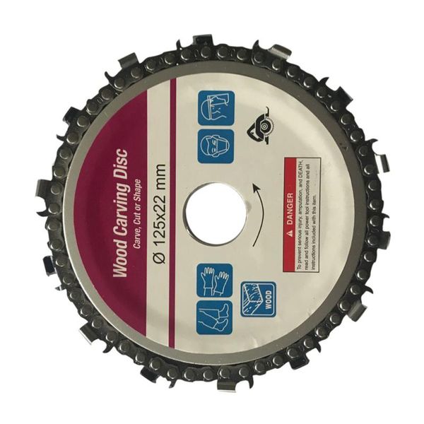 20# grinder chain disc wood carving disc 5 inch for 125mm angle grinder 14 tooth woodworking saw blade external chamfer
20# grinder chain disc wood carving disc 5 inch for 125mm angle grinder 14 tooth woodworking saw blade external chamfer