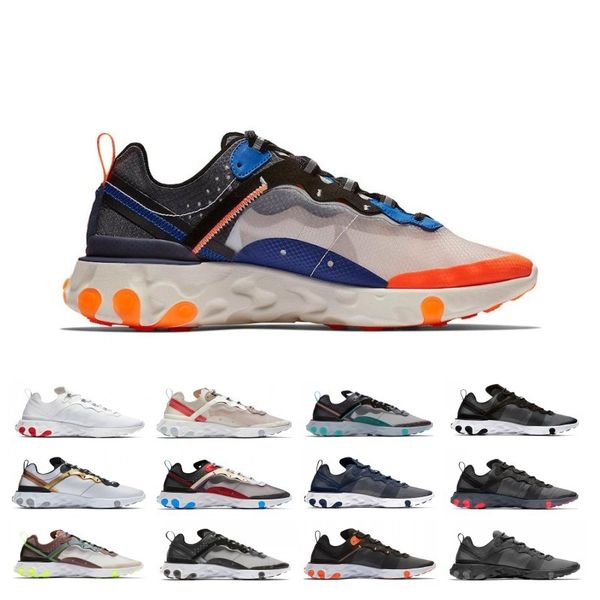 Cheap 87 React Element 55 Running Shoes For Men Women Triple Black Sail Solar Red Total Orange Designer Trainer Sport Sneakers Online Sale
Cheap 87 React Element 55 Running Shoes For Men Women Triple Black Sail Solar Red Total Orange Designer Trainer Sport Sneakers Online Sale