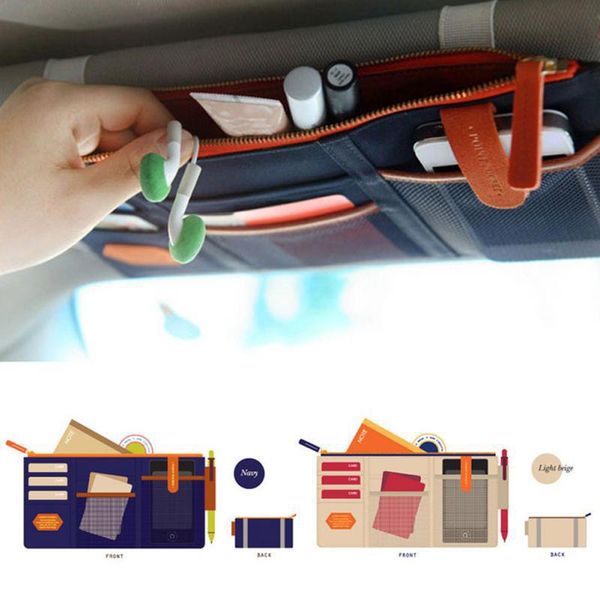 multi-function sun visor car storage holder vehicle pocket organizer sunshade for receipts business cards maps cards sunglasses
multi-function sun visor car storage holder vehicle pocket organizer sunshade for receipts business cards maps cards sunglasses