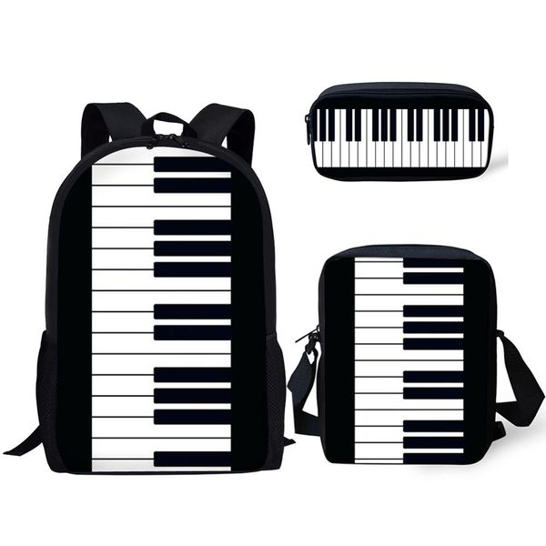 black school bag 3pcs/set for kids student piano keys orthopedic backpack boy girls children bookbag rucksack knapsack dropper
black school bag 3pcs/set for kids student piano keys orthopedic backpack boy girls children bookbag rucksack knapsack dropper