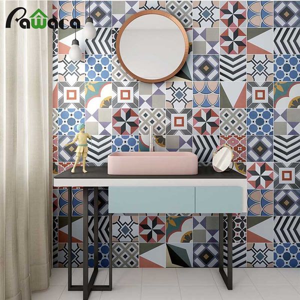 2pcs/set 3d wall stickers mosaic retro tiles for bathroom kitchen bars decor adhesive waterproof pvc diy wall stickers 20*100cm
2pcs/set 3d wall stickers mosaic retro tiles for bathroom kitchen bars decor adhesive waterproof pvc diy wall stickers 20*100cm