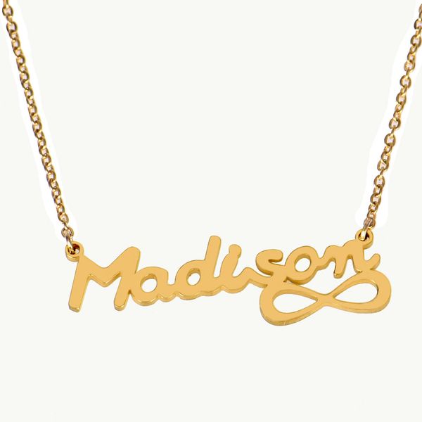 elegant bowknot personalized engraved name 2018 silver gold chain customized name lover necklace&pendant customer jewelry
elegant bowknot personalized engraved name 2018 silver gold chain customized name lover necklace&pendant customer jewelry
