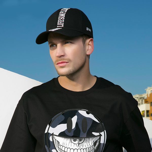 sedancasesa women baseball cap for men embroidery letter spring summer sun visor beach hip hop snapback dad hat black, Blue;gray
sedancasesa women baseball cap for men embroidery letter spring summer sun visor beach hip hop snapback dad hat black, Blue;gray